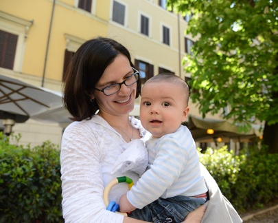 Erynn and JB - Piazza San Cesarini